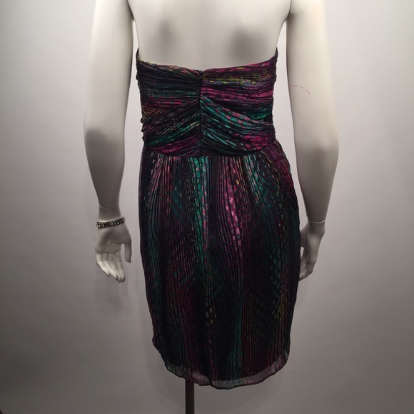 Shoshanna Dot-print Silk Dress  sz 4 - Picture 4 of 7